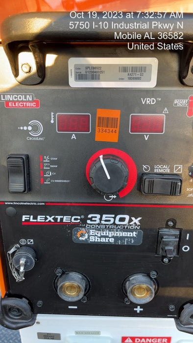 2023 LINCOLN ELECTRIC FLEXTEC 350X