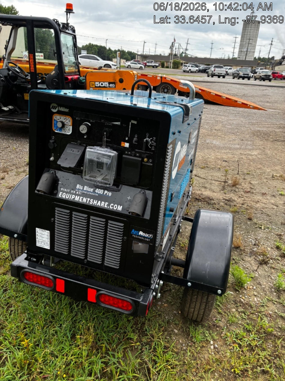 2026 MILLER ELECTRIC BIG BLUE 400