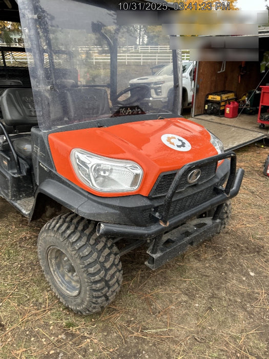 2021 Kubota RTV-X1140W-H Plastic Canopy, Windshield Acrylic Clear, LED Strobe Light, Wire Harness Kit, Back up Alarm