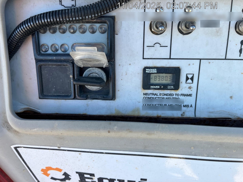 2019 Wacker Neuson LTV6L-MH Wacker Neuson LTV6L Mobile Light Tower w/Fuel Level Sensor Installed