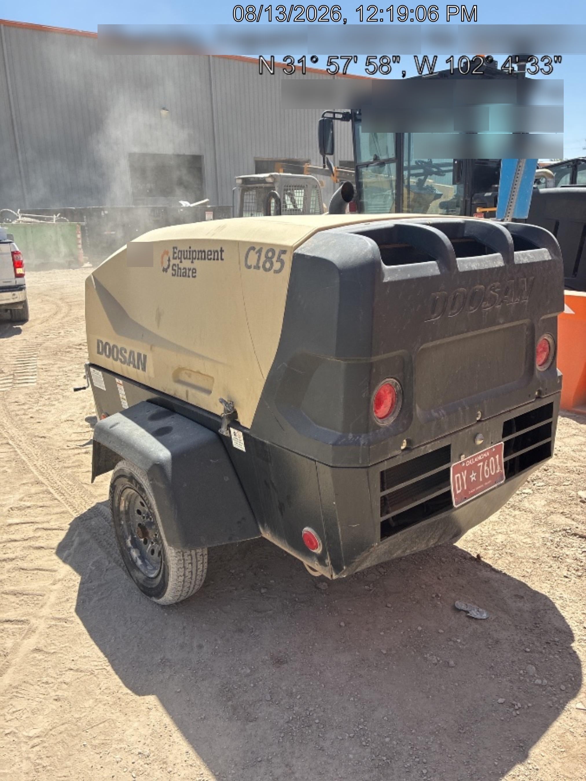 2019 DOOSAN C185WDO-T4F