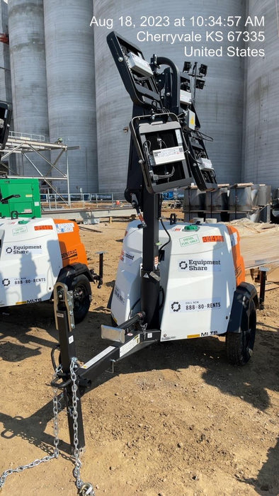 2023 Generac MLT2 Diesel, Flex Switch 120V Input, Powerzone Controller, (4) 320W LED Lights, 4kW Generator, 39.9 Gal Fuel Tank, 2" Ball, T3