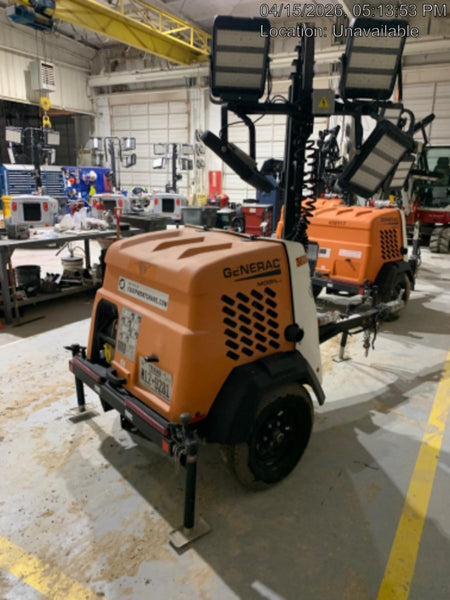 2023 Generac MLT2 Diesel, Flex Switch 120V Input, Powerzone Controller, 
(4) 320W LED Lights, 4kW Generator, 39.9 Gal Fuel Tank, 2" Ball, T3
