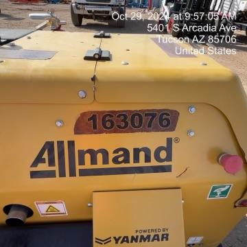 2021 Allmand NLV3GR (4) LED Light Fixture 350W, 23' Vertical Mast, 3kW Prime, Towable, Deep Sea L401, Leveling Jacks, Yanmar T4F 5.8hp