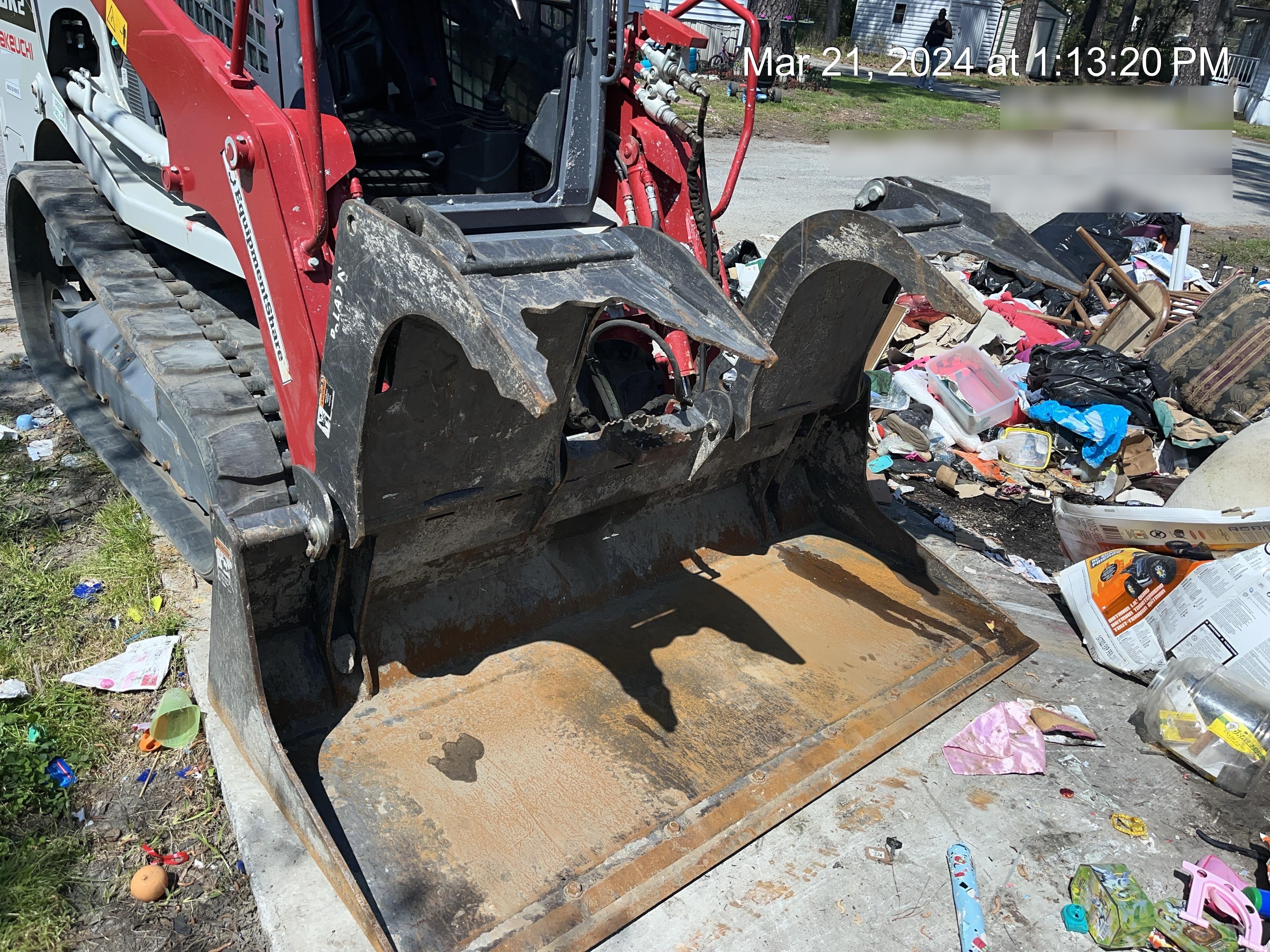 2021 PALADIN 76" Scrap Grapple Bucket - Paladin
