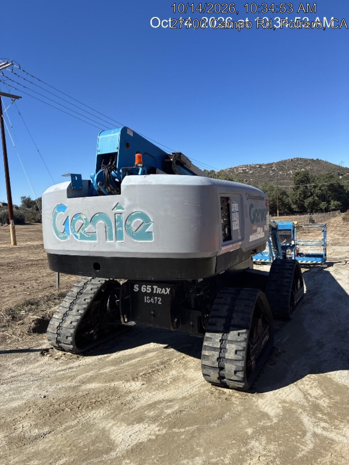 2018 GENIE S-65 TRAX