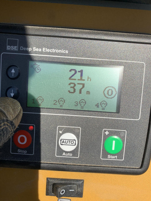 2022 Allmand NLV3GR (4) LED Light Fixture 350W, 23' Vertical Mast, 3kW Prime, Towable, Deep Sea L401, Leveling Jacks, Yanmar T4F 5.8hp