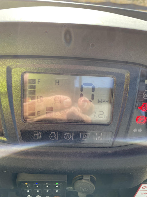 2022 Kubota RTV-X1140W-H Plastic Canopy, Windshield Acrylic Clear, LED Strobe Light, Wire Harness Kit, Back up Alarm