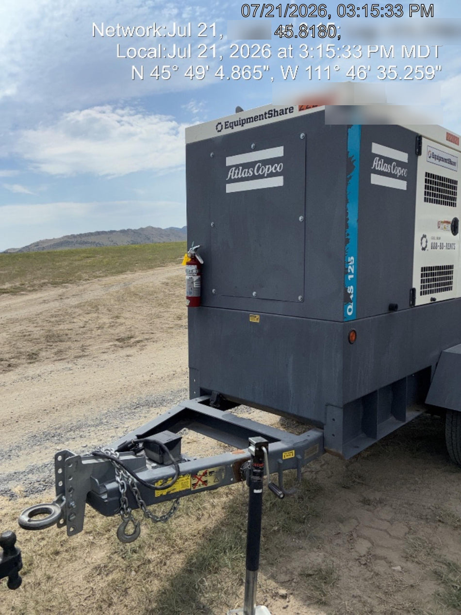 2022 ATLAS COPCO QAS 125