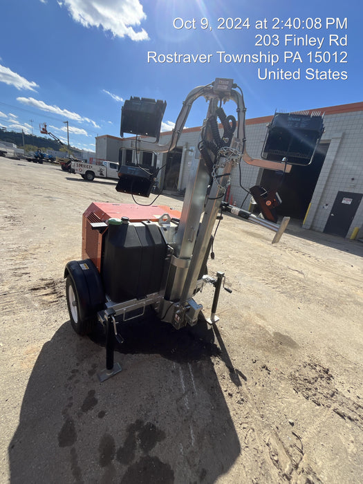 2024 Wanco WLTT-4MM4K Diesel, Deep Sea Controller, Shore Power Plug, Auto Start, (4) 350W LED Floodlights, 4kW Generator, 60 Gal Fuel Tank, 2" Ball, T3