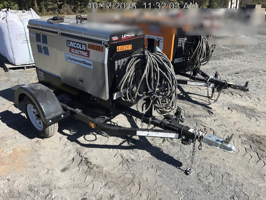 2024 Lincoln Electric LE400 Kubota V1505, Trlr, Cable Rack, Light Kit, ES Decals, T3