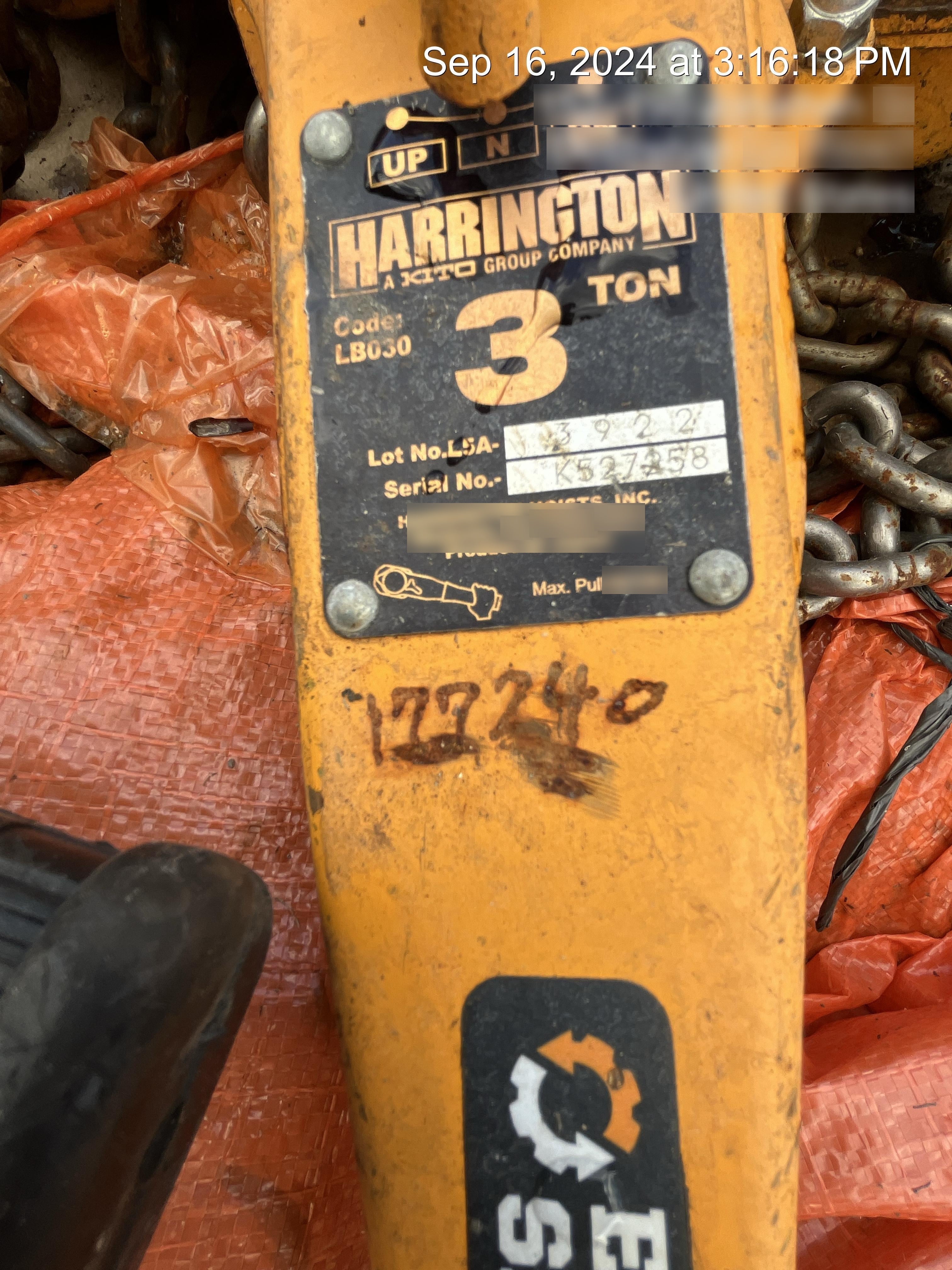 2021 HARRINGTON L5LB030-20