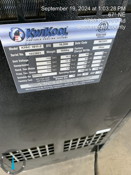 2022 KWIKOOL KPAC1811-2