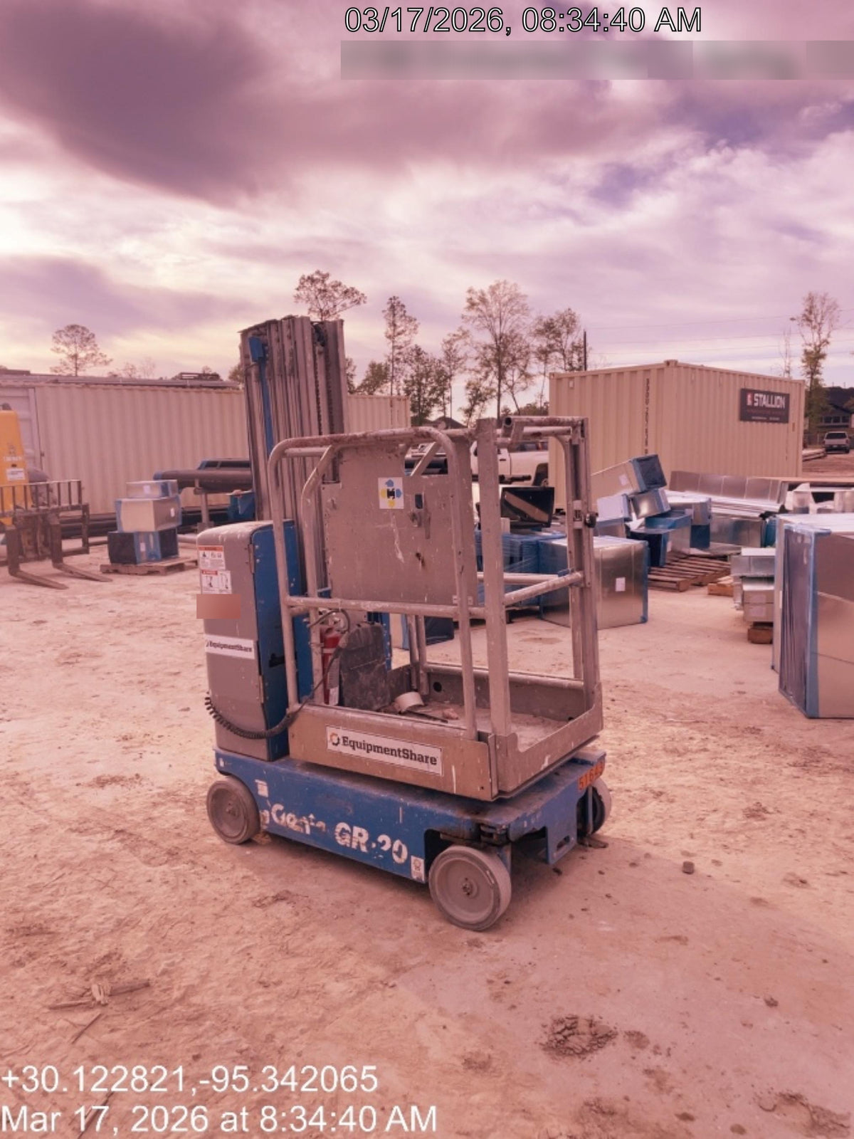 2019 GENIE GR-20