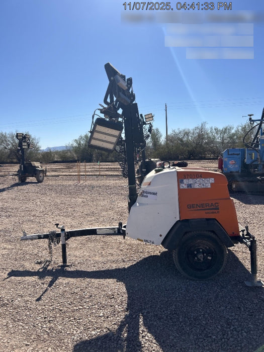 2023 Generac MLT2 Diesel, Flex Switch 120V Input, Powerzone Controller, 
(4) 320W LED Lights, 4kW Generator, 39.9 Gal Fuel Tank, 2" Ball, T3