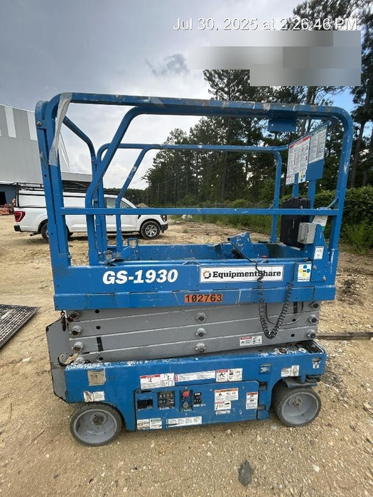 2020 Genie GS-1930 Standard Machine