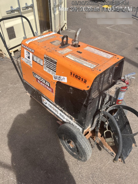 2020 Lincoln Electric Ranger 305 LPG Kohler Engine, One-Pak