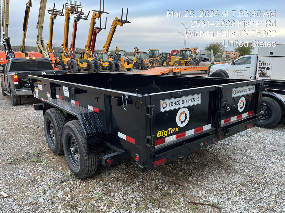 2024 BIG TEX TRAILER 14LD-14BK