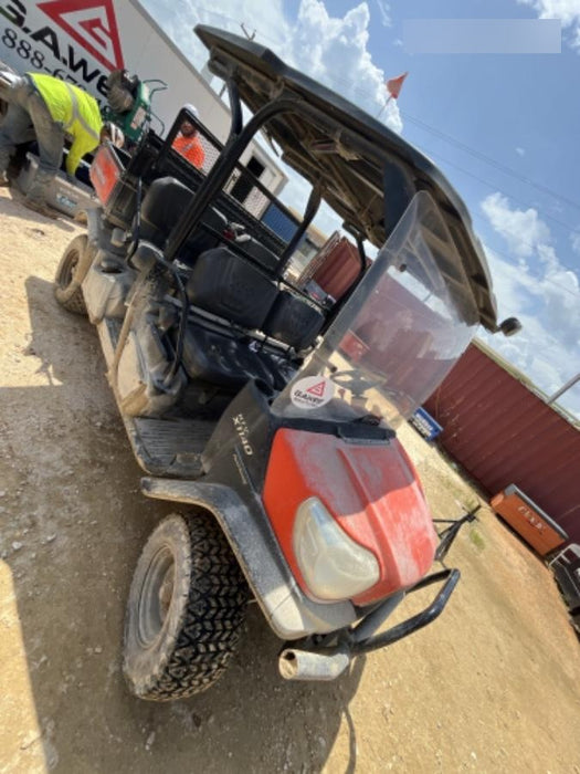 Kubota RTV-X1140W-H Canopy, 4-Seater, Diesel, Windshield Acrylic Clear, LED Strobe, Backup Alarm