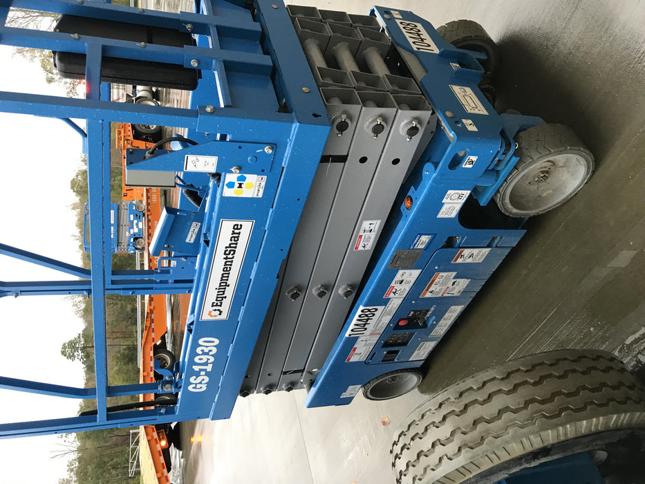 2020 Genie GS-1930 Fixed rails with chain entry gate - Pre A92.20