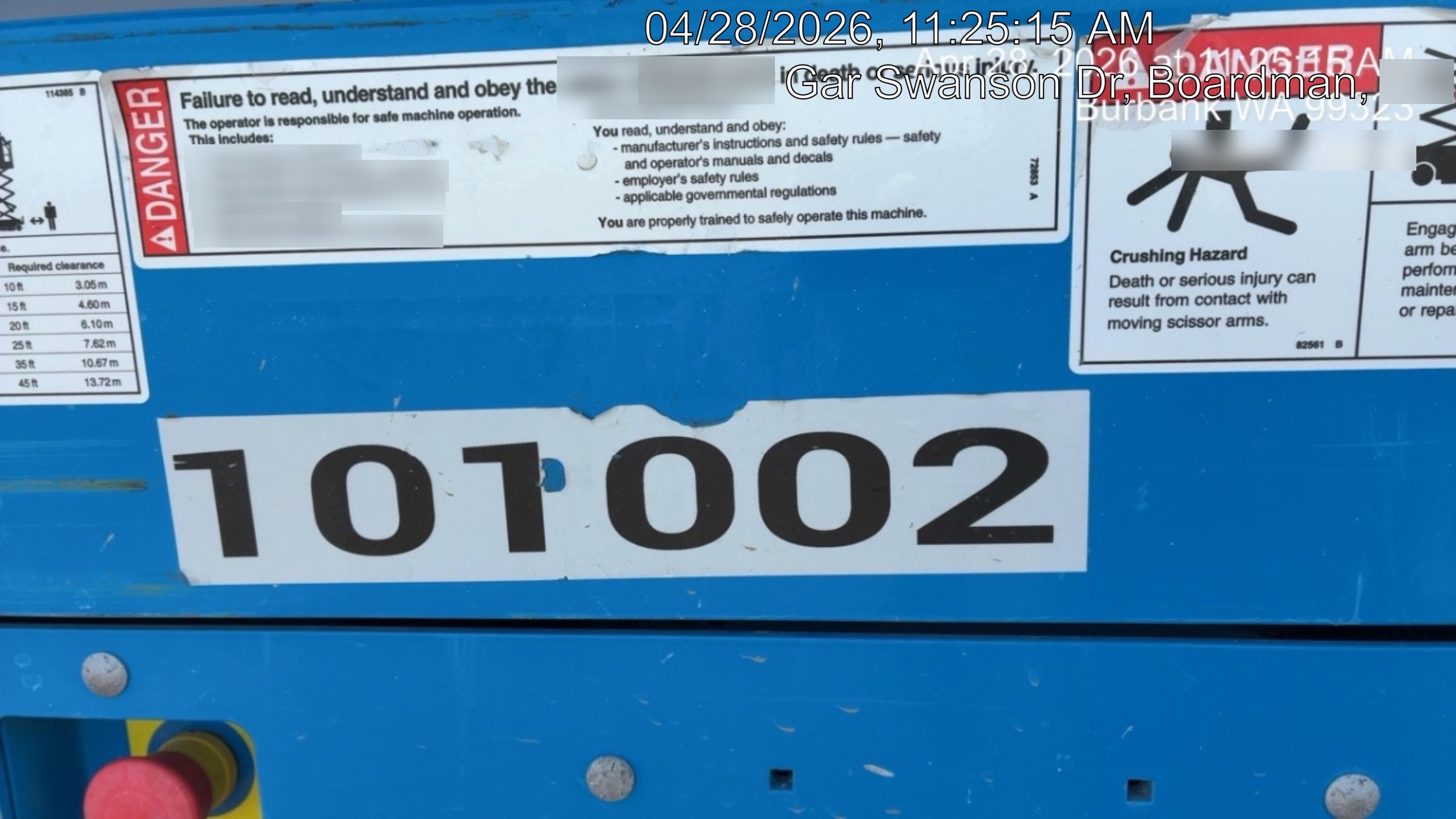 2020 GENIE GS-3246