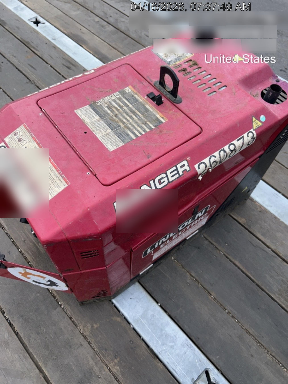 2022 Lincoln Electric Ranger 260MPX K3458-1 Ranger Gasoline Engine Driven Welder (Kohler)