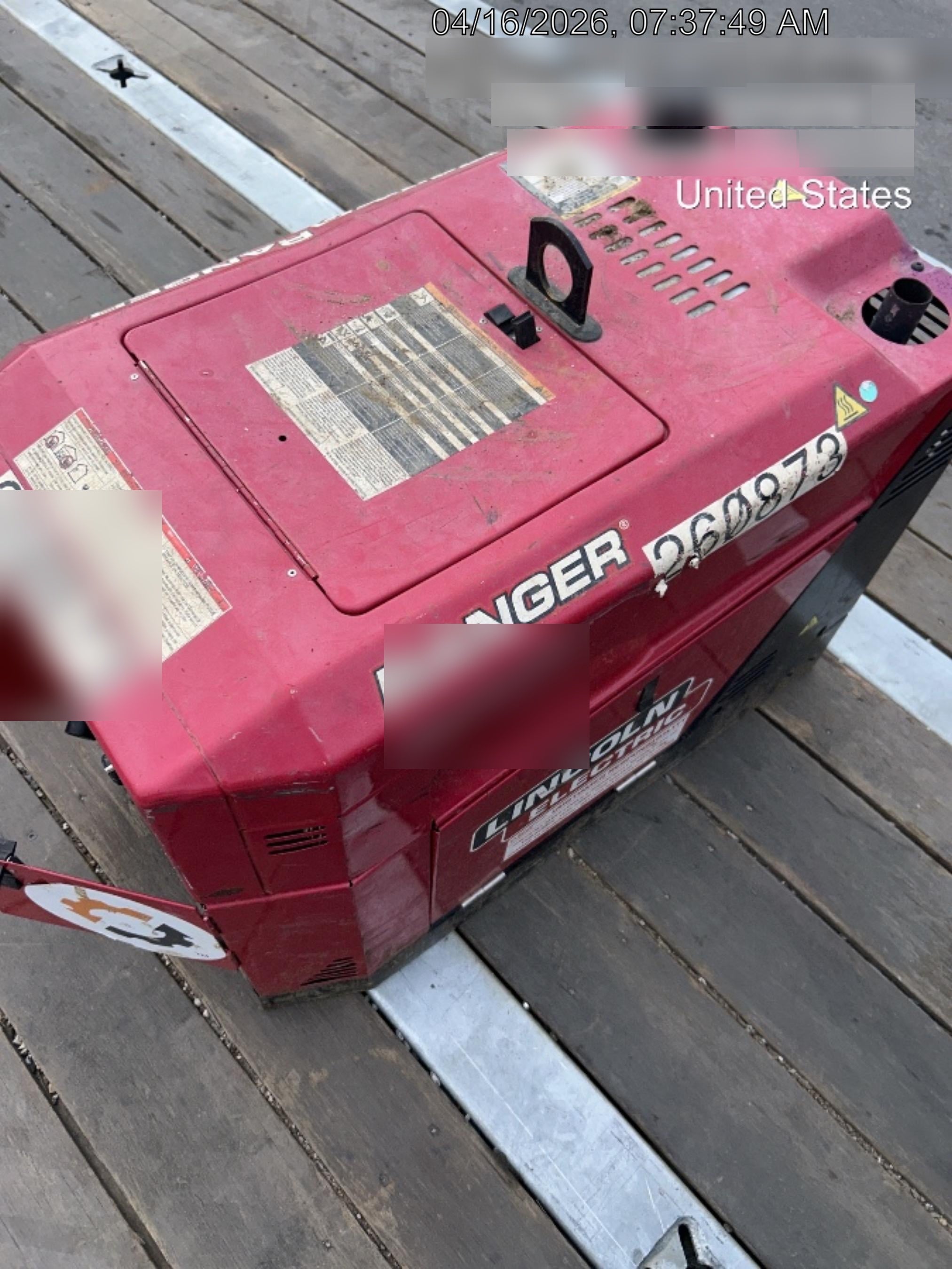 2022 Lincoln Electric Ranger 260MPX K3458-1 Ranger Gasoline Engine Driven Welder (Kohler)