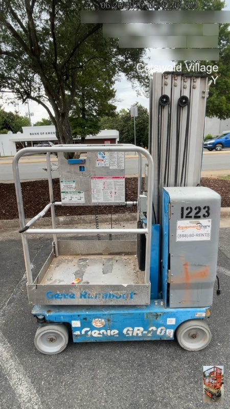 2016 GENIE GR-20