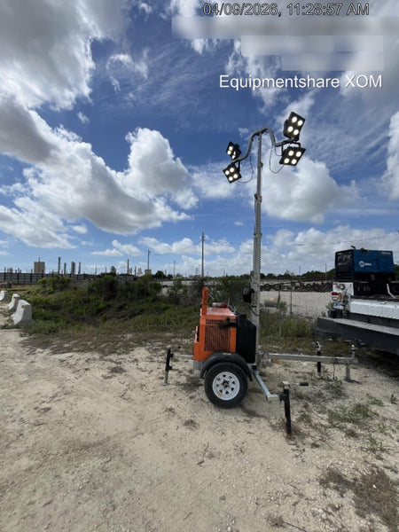 2024 Wanco WLTT-4MM4K Diesel, Deep Sea Controller, Shore Power Plug, Auto Start, (4) 350W LED Floodlights, 4kW Generator, 60 Gal Fuel Tank, 2" Ball, T3