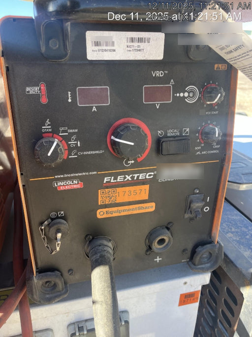 2021 LINCOLN ELECTRIC FLEXTEC 350X