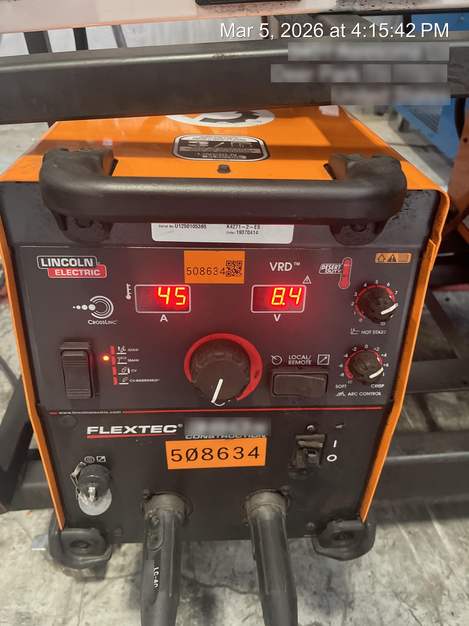 2025 LINCOLN ELECTRIC FLEXTEC 350X