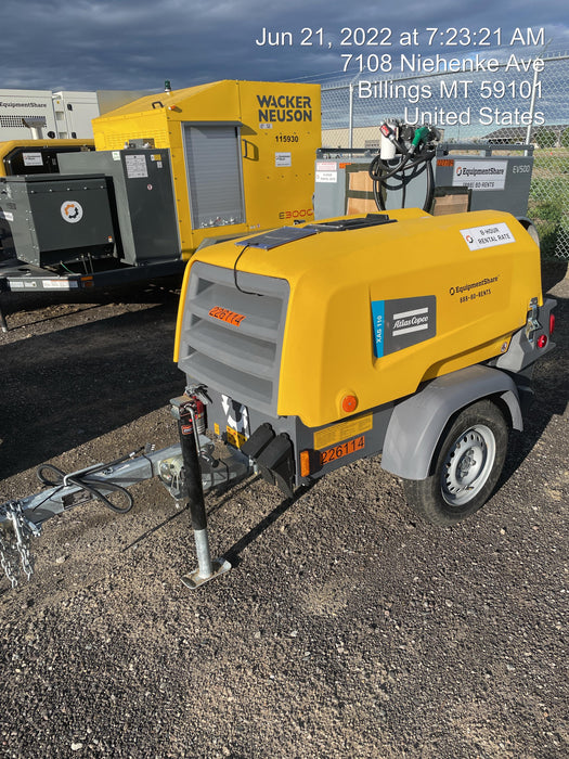 2022 ATLAS COPCO XAS 110