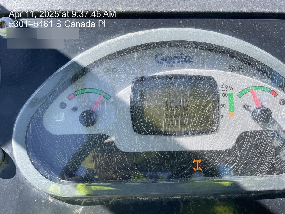 2018 Genie GTH-844 Genie GTH-844 w/Open ROPS, Solid Tires, beacon/work lights, 60" carriage/forks