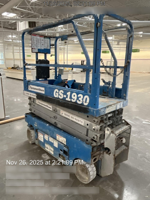 2017 Genie GS-1930 Genie GSq930 Scissor Lift