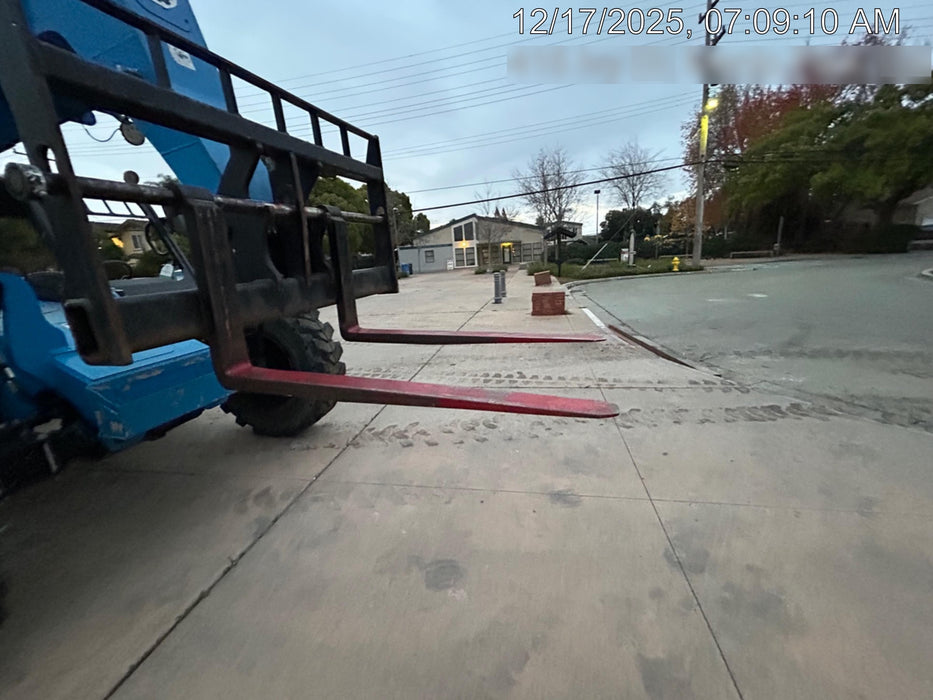 2019 Genie GTH-636 Canopy, Solid RT Tires, LED Work Lights, Beacon 60" QA Carriage, 48" Forks