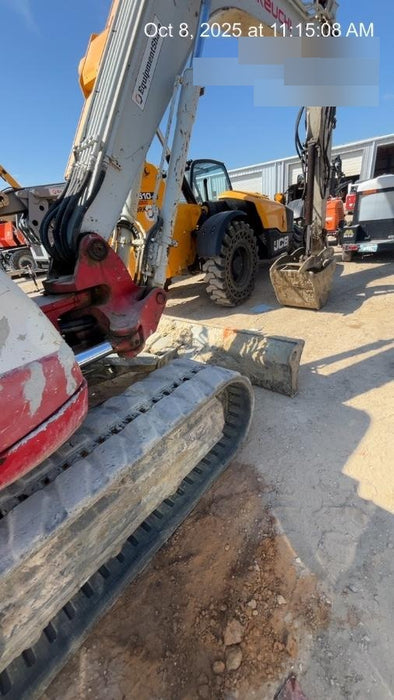 2019 Takeuchi TB290 Takeuchi TB290 Cab/Heat/AC w/Rubber Tracks, Auxiliary Hydraulics, Dozer Blade, Manual QC, 18/24/36" Buckets, Hydraulic Thumb Installed
