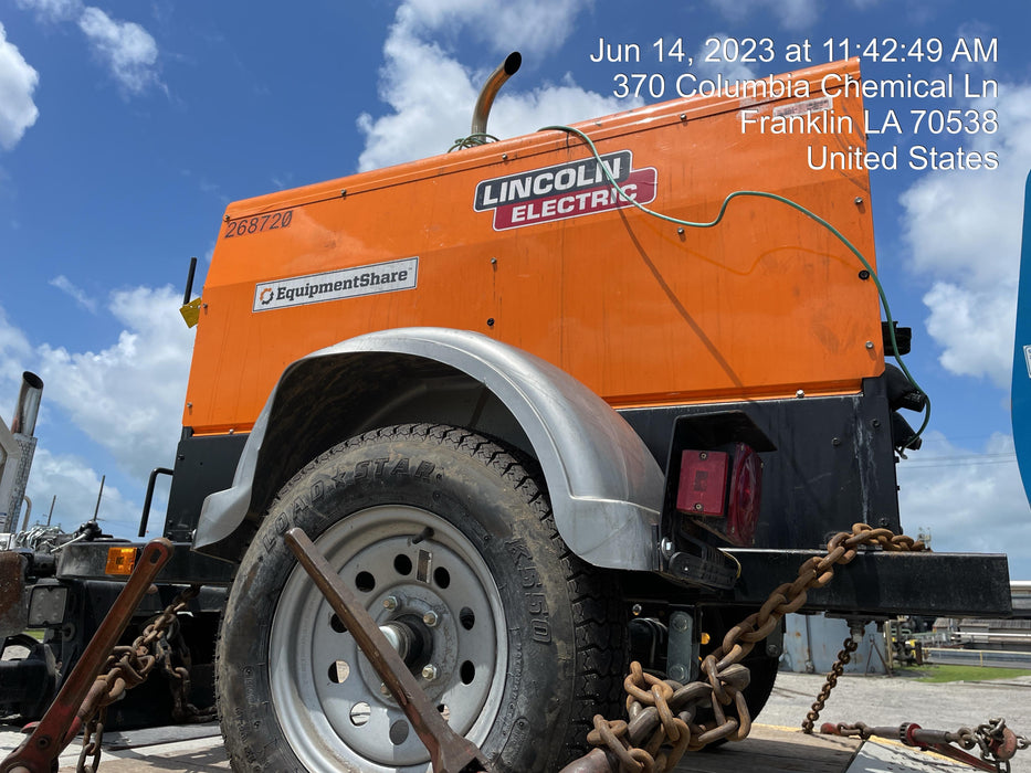 2022 Lincoln Electric LE400 Kubota V1505, Trlr, Cable Rack, Light Kit, ES Decals, T3