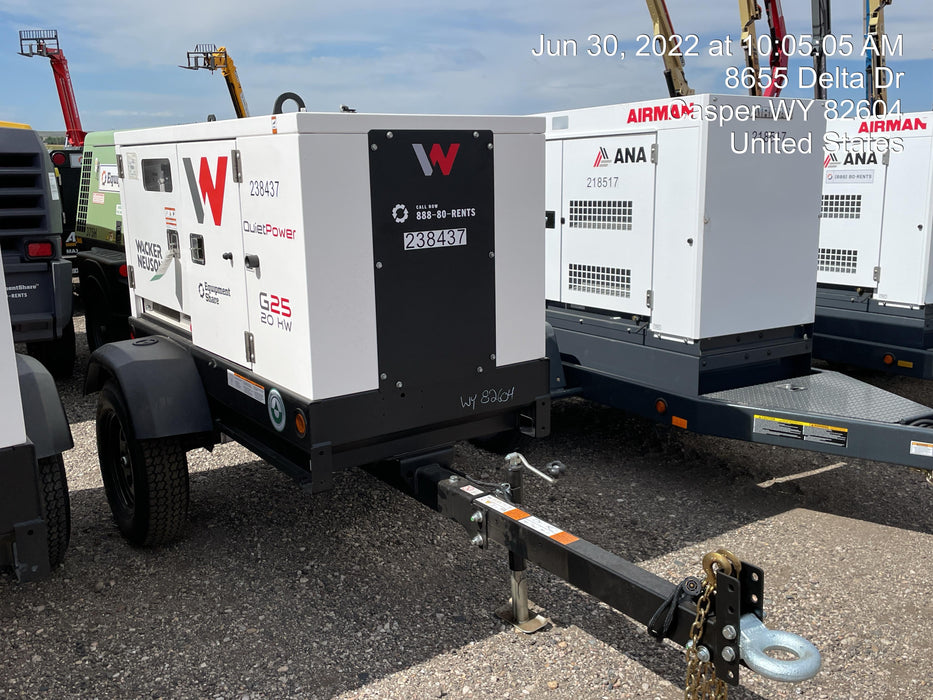 2022 WACKER NEUSON G25