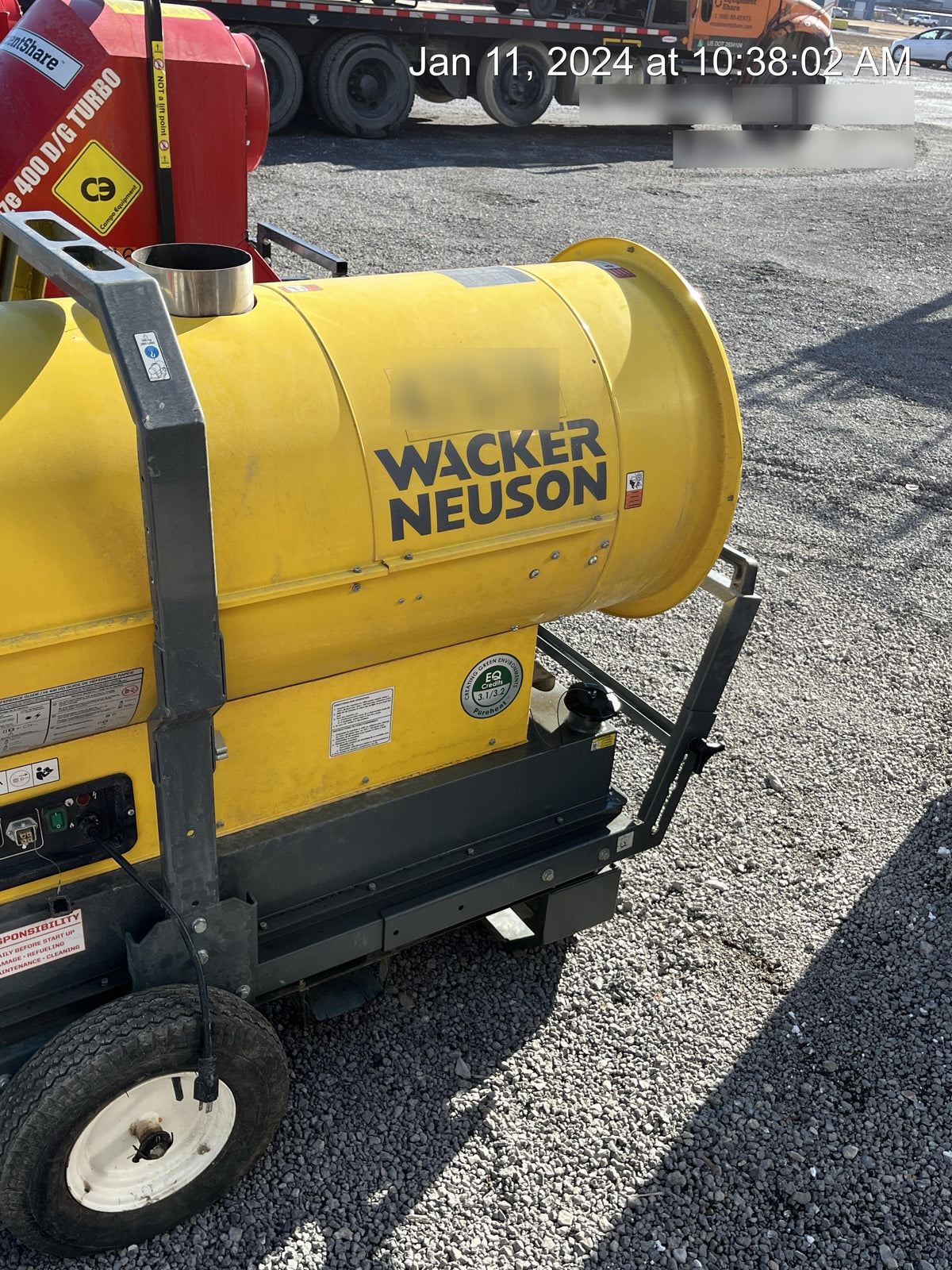 2019 WACKER NEUSON HI400 - DSL
