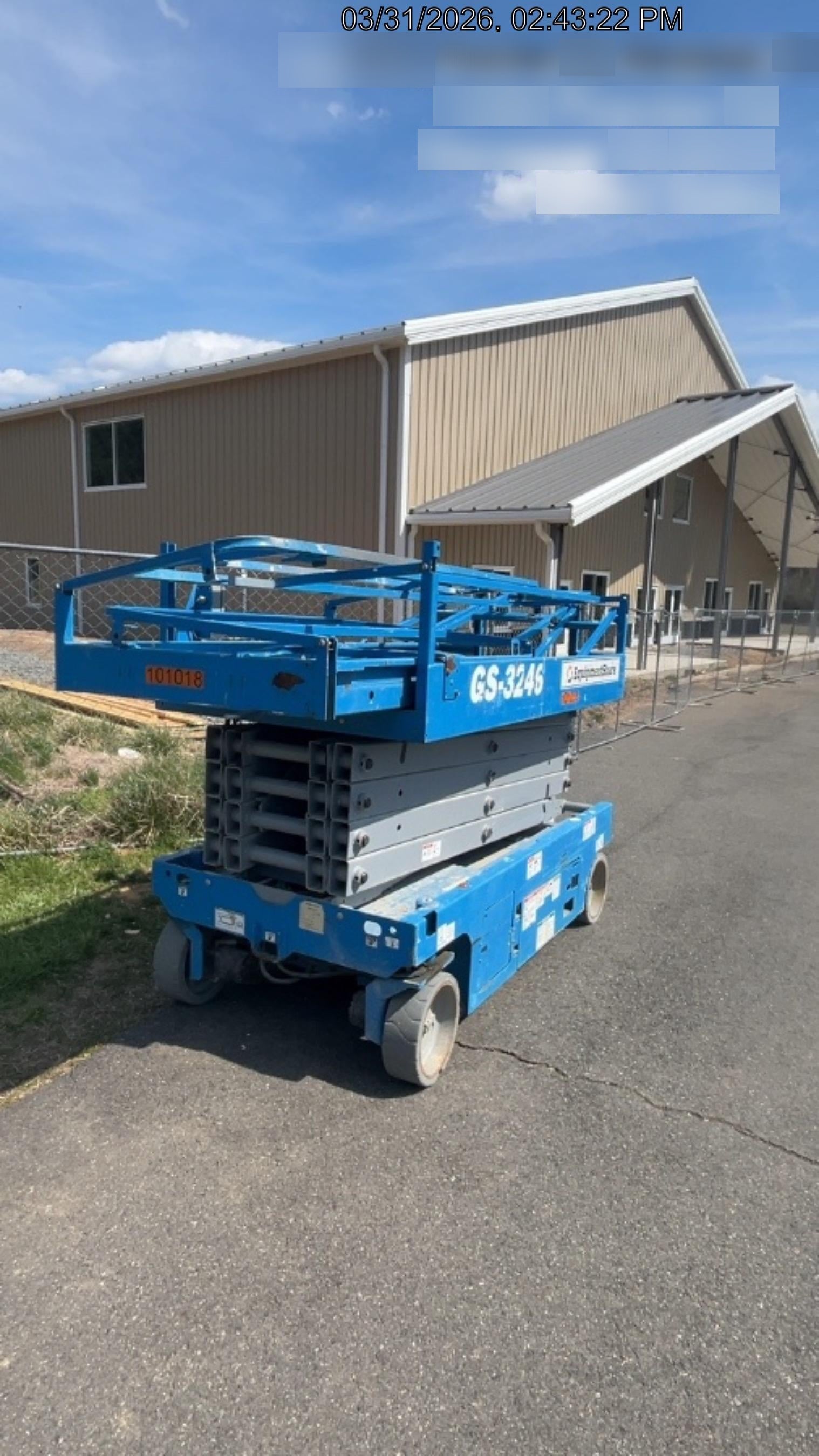 2020 GENIE GS-3246