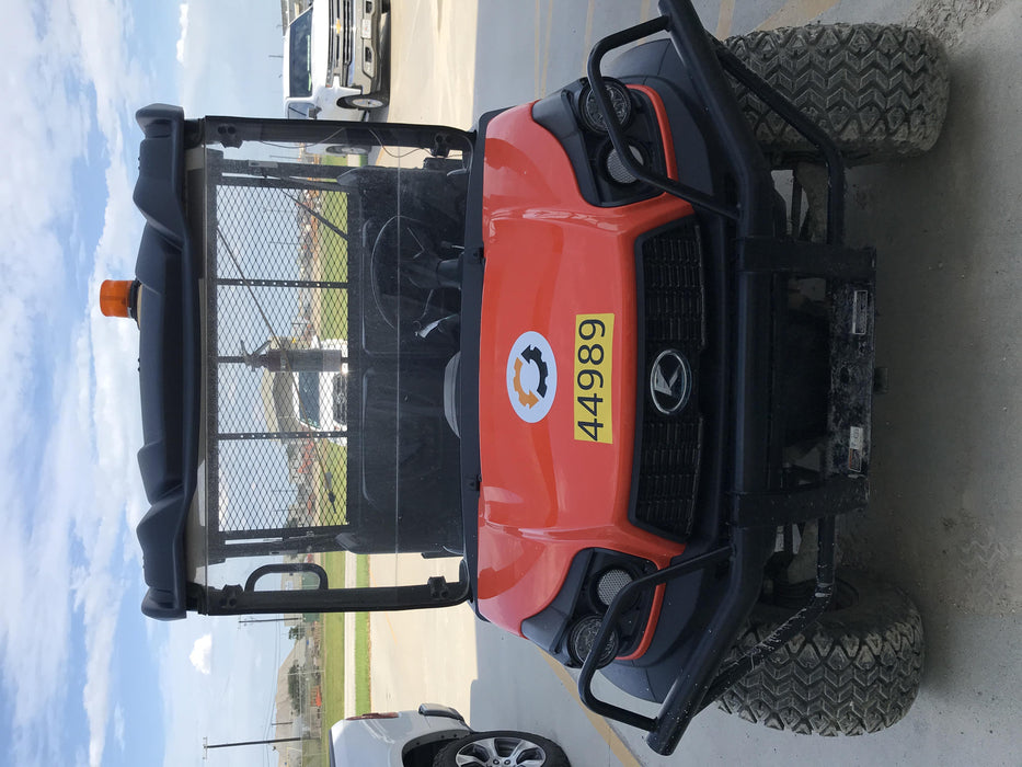 2019 Kubota RTV-XG850WL-H 4wd Utility Cart, Gas, 2 Seat, LED Strobe, Windshield Tempered Glass, Plastic Canopy, Wire Harness Kit, Backup Alarm