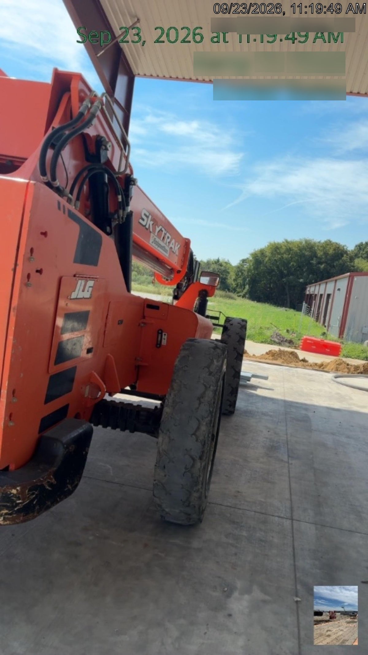 2019 Skytrak 6036 Canopy, Solid Tires, LED Work Lights, Beacon w/72" Carriage, 48" Pallet Forks