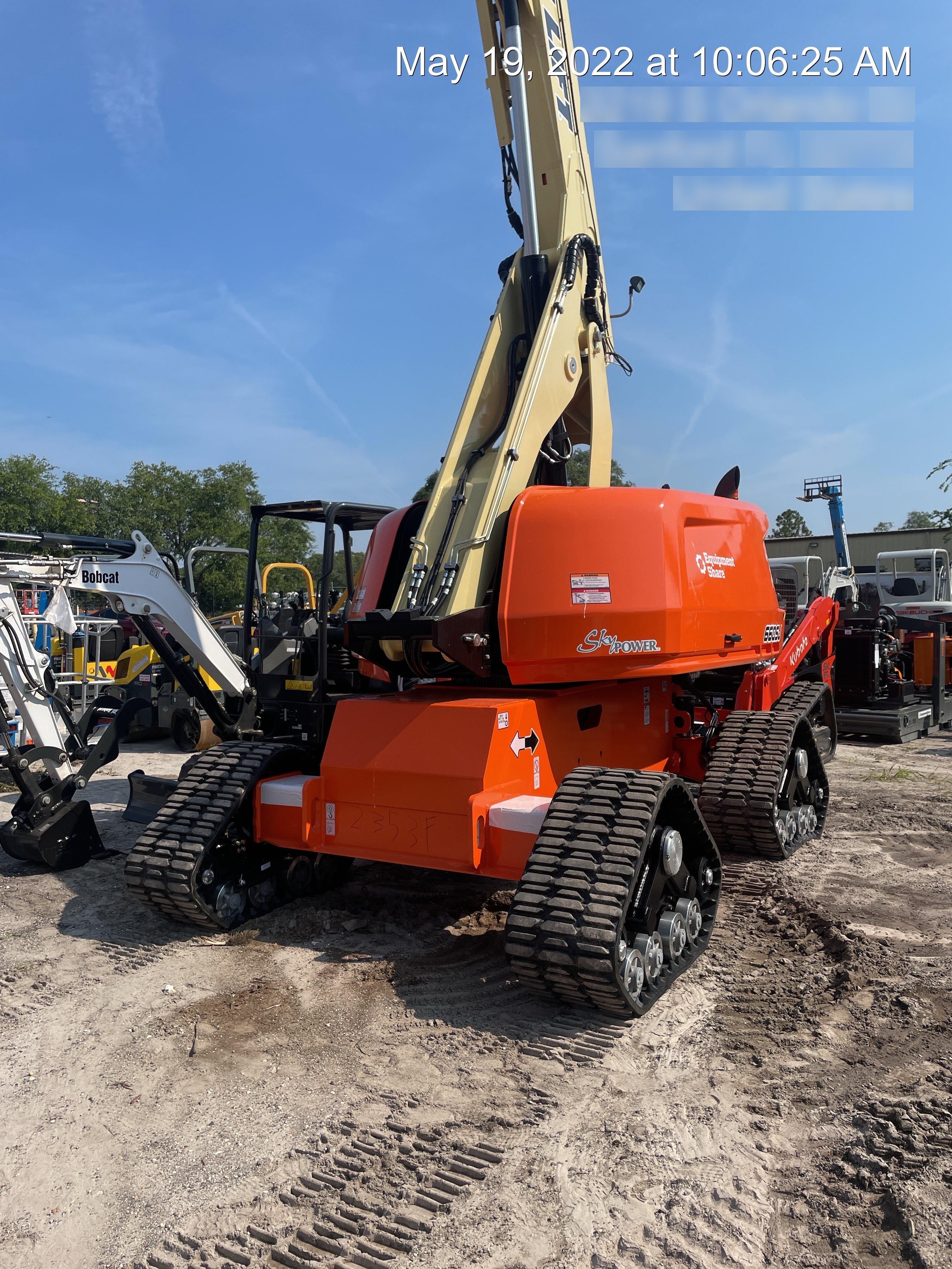 2022 JLG 660SJ Quad Track