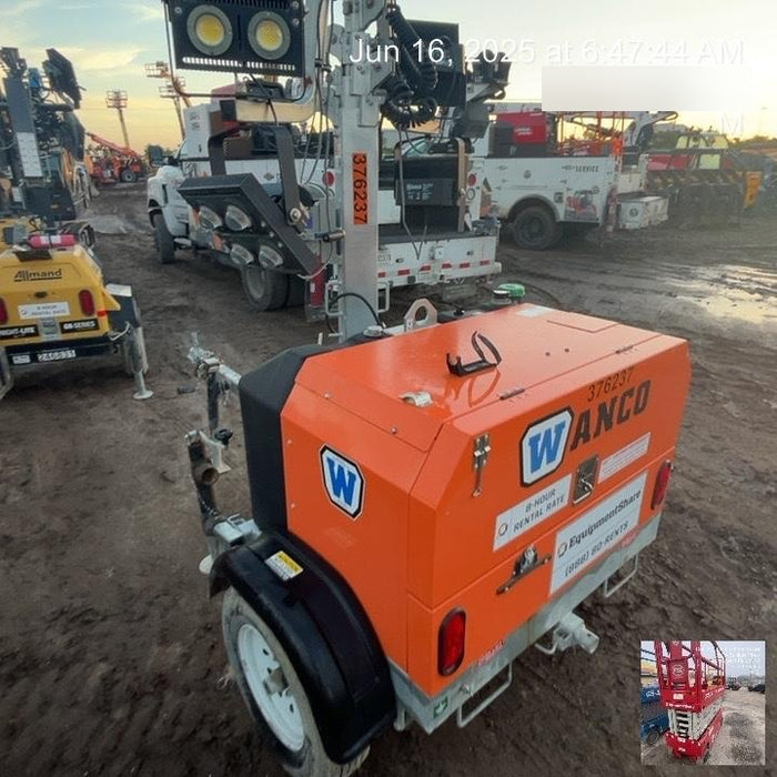 2023 Wanco WLTT-4MM4K Diesel, Deep Sea Controller, Shore Power Plug, Auto Start, (4) 350W LED Floodlights, 4kW Generator, 60 Gal Fuel Tank, 2" Ball, T3