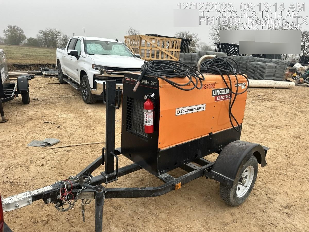 2021 Lincoln Electric Vantage 322 VANTAGE 322 READY-PAK 3