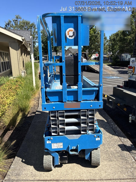 2019 Genie GS-1930 Half Height Swing Gate, 800W Inverter