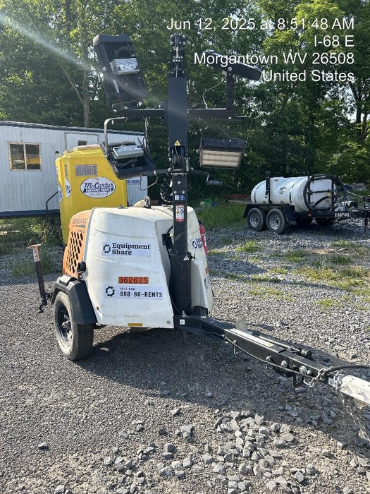 2023 Generac MLT2 Diesel, Flex Switch 120V Input, Powerzone Controller, 
(4) 320W LED Lights, 4kW Generator, 39.9 Gal Fuel Tank, 2" Ball, T3