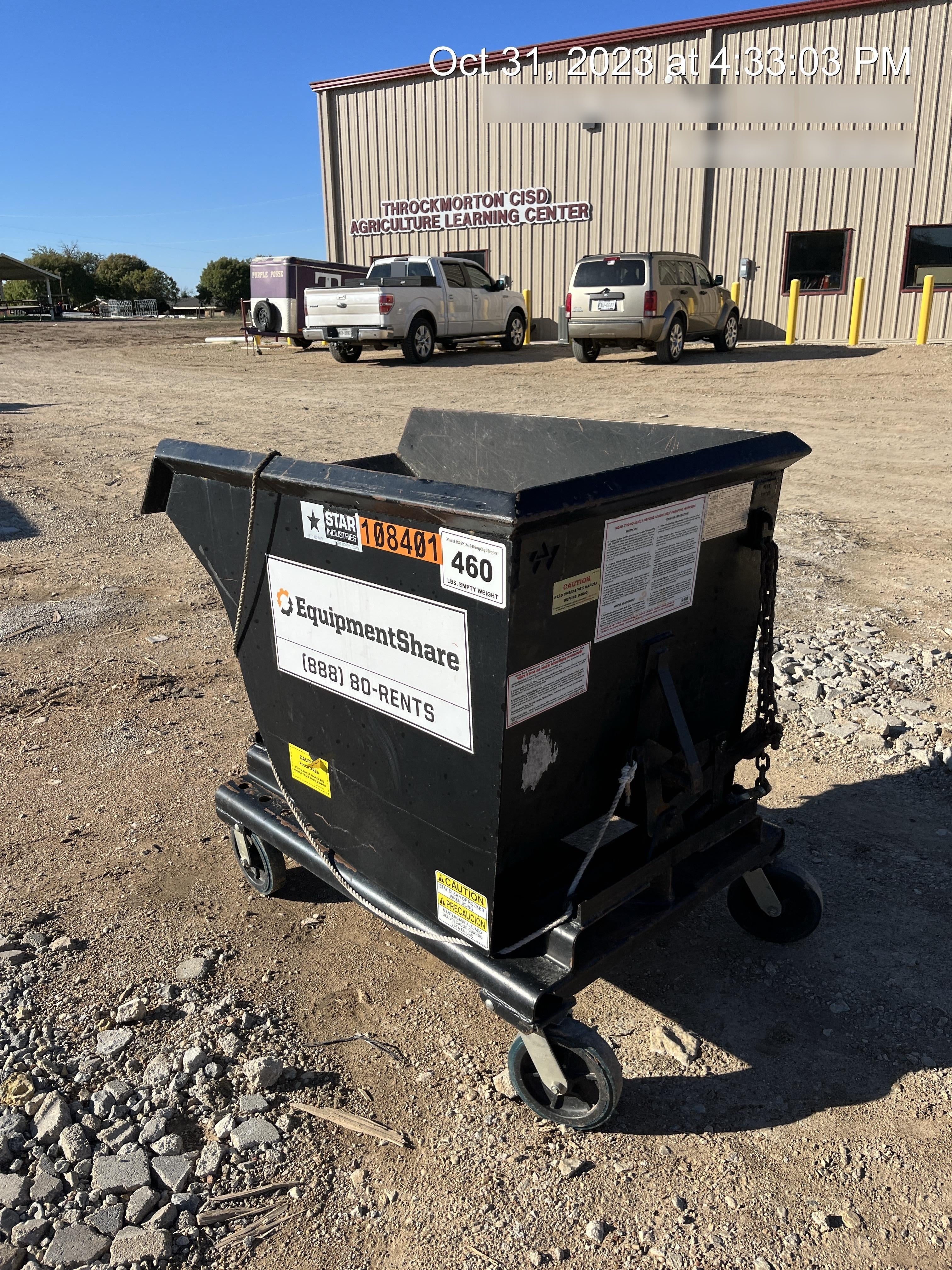 2020 STAR INDUSTRIES 1805N Hopper