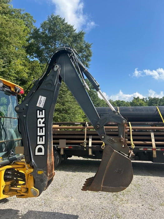 2020 John Deere 310LEP Cab/Heat/Air, 4WD, Standard Stick, Pilot Controls, 2 Way Hydraulics, TAG Manual QC