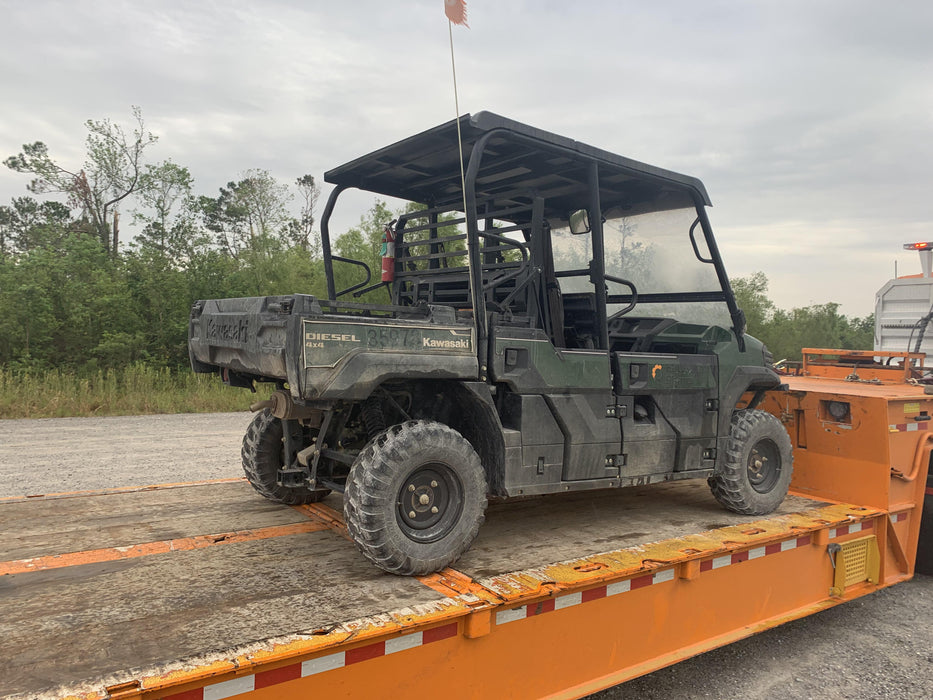 2019 Kawasaki Mule PRO-DXT Movement Alarm, Beacon, Hard Top, ES Track Hardware